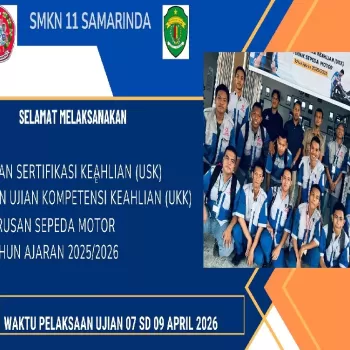 SELAMAT MELAKSANAKAN UJIAN SERTIFIKASI KOMPETENSI DAN UJIAN 