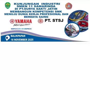 KUNJUNGAN INDUSTRI SMKN 11 SAMARINDA 