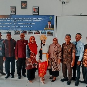 PENANDATANGANAN KESEPAKATAN KERJASAMA ANTARA SMK NEGERI 11 S