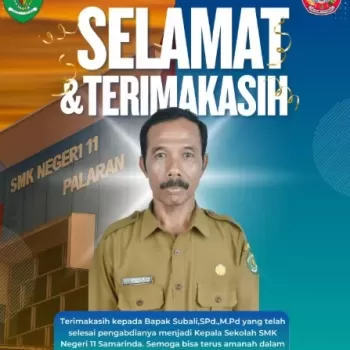 Selamat dan Terimkasih Bapak Subali, S.Pd., M.Pd