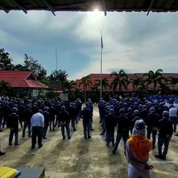 Upacara 10 November SMK Negeri 11 Samarinda