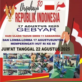 MEMPERINGATI HUT RI KE 80 DI JUM
