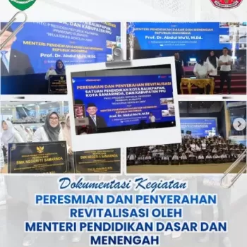 Peresmian dan Penyerahan Revitalisasi Satuan Pendidikan kota