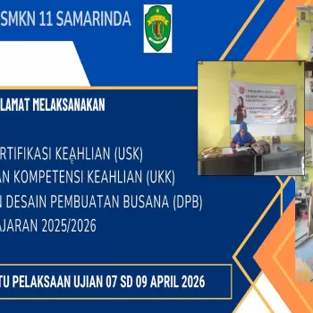 SELAMAT MELAKSANAKAN UJIAN SERTIFIKASI KOMPETENSI DAN UJIAN 